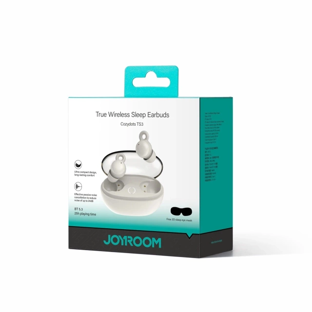 Joyroom JR-TS3 Compact Wireless In-Ear Headphones White