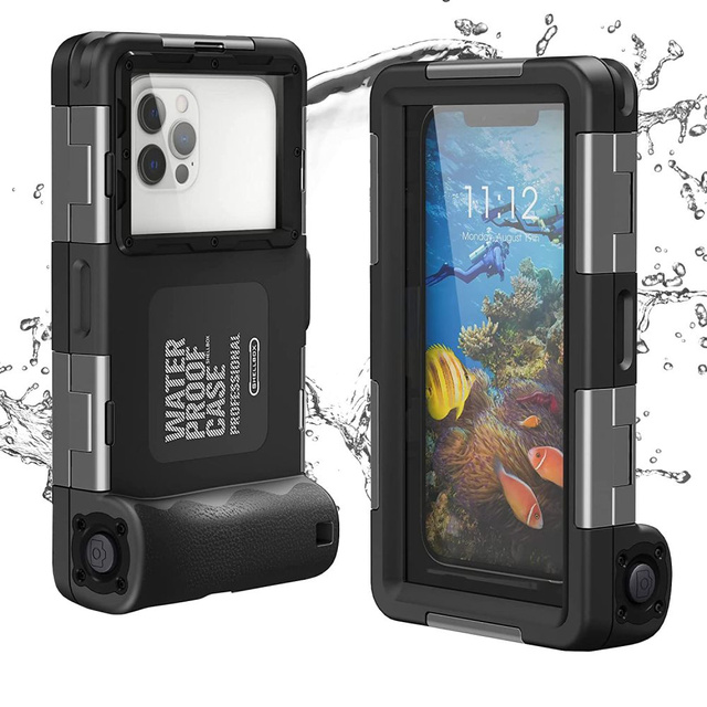 Universal IPX8 Diving Waterproof Case Black