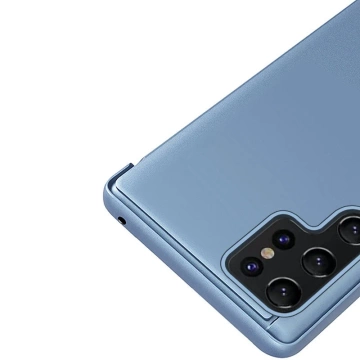 Відкидний чохол Clear View для Samsung Galaxy S23 Ultra синій