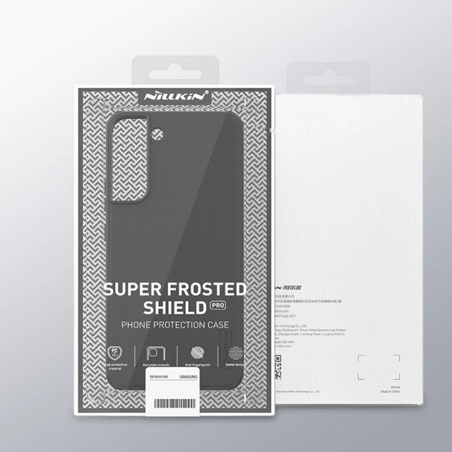 Міцний чохол Nillkin Super Frosted Shield Pro для Samsung Galaxy S22 (S22 Plus) синій