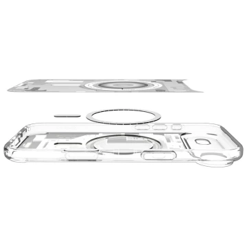 Etui Spigen Ultra Hybrid Mag MagSafe do iPhone 17 Air Zero One Biały