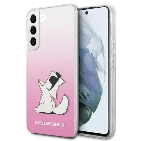 Karl Lagerfeld KLHCS22MCFNRCPI S22  S906 hardcase różowy/pink Choupette Eat