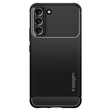 Чохол для Samsung Galaxy S22 case Spigen Rugged Armor Matte Black