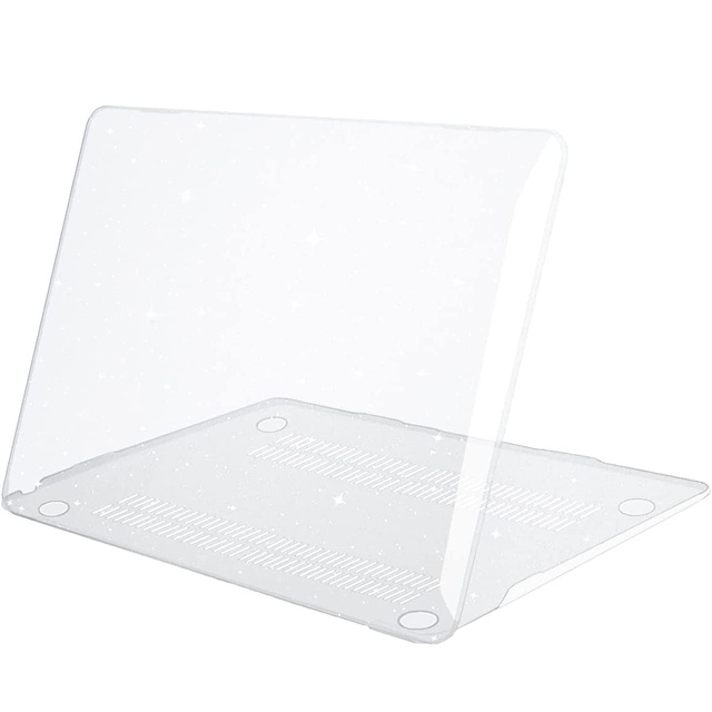 Твердий чохол Alogy для Apple MacBook Air 13 M1 2020 блискучий прозорий екран плівка накладка на клавіатуру