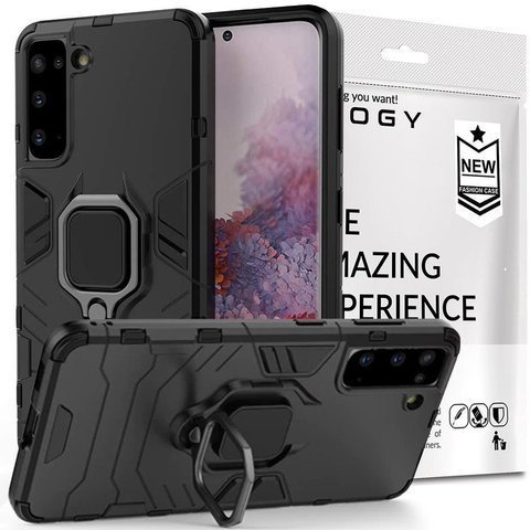Alogy Stand Ring Armor case for Samsung Galaxy S21 black
