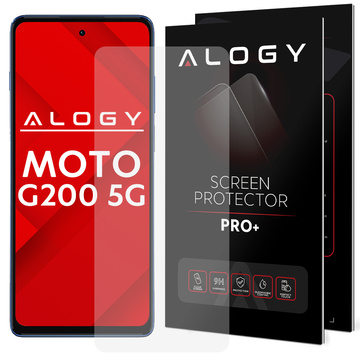Захист екрана загартоване скло 9H Alogy для Motorola Moto G200 5G
