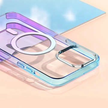 Магнітний чохол Kingxbar PQY Gradient Series для iPhone 13 Pro Max Housing Clear Cover (сумісний з MagSafe)