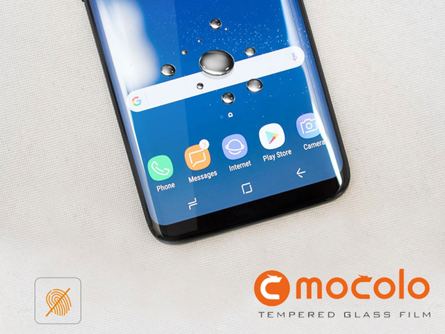 Чохол із 3D скла Mocolo TG для Samsung Galaxy S9 чорний