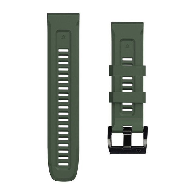 Passendes sportliches Iconband für Garmin Fenix 3 / 5X / 3HR / 5X Plus / 6X / 6X Pro / 7X Army Green