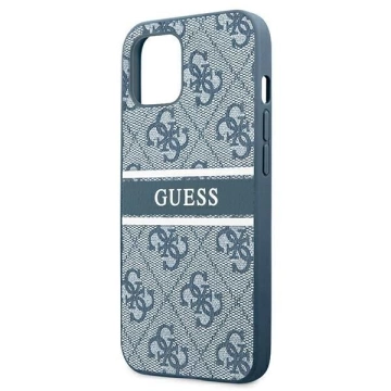 Guess GUHCP13S4GDBL 13 Mini 5,4" Niebieski/Blau Hardcase 4G Stripe