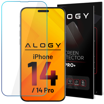 Захист екрану загартоване скло 9H Alogy для Apple iPhone 14/14 Pro