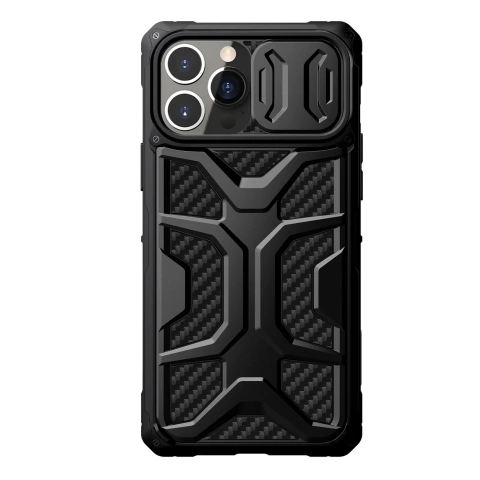 Pancéřový kryt Nillkin Adventruer Case pro iPhone 13 Pro s krytem fotoaparátu černý