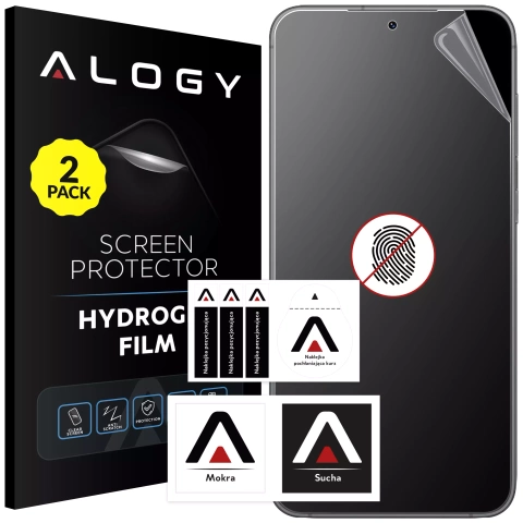 2x "MATTE" плівка для Samsung Galaxy S23 Hydrogel Alogy HydroSkin Matte Pro™ екран для чохла "FINGERPRINT FREE"