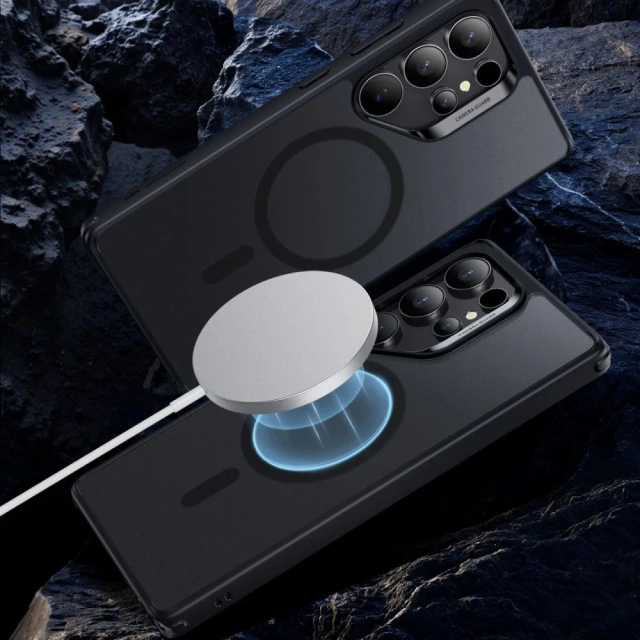 Чохол для Samsung Galaxy S25 Ultra Matted Black ESR Classic Hybrid HaloLock MagSafe