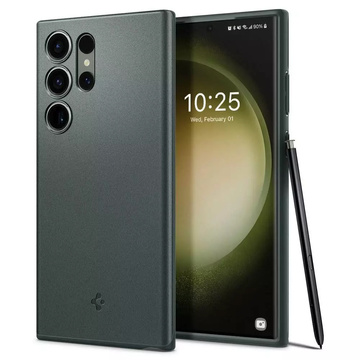 Ochranné pouzdro Spigen Thin Fit pro Samsung Galaxy S23 Ultra Abyss Green