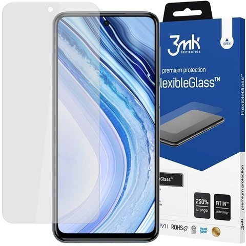 3mk ohybné sklo 7H pre Xiaomi Redmi Note 9S / 9 Pro / 9 Pro Max