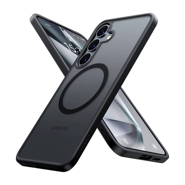 Case for Samsung Galaxy S25 Black Torras Guardian Magnetic Series