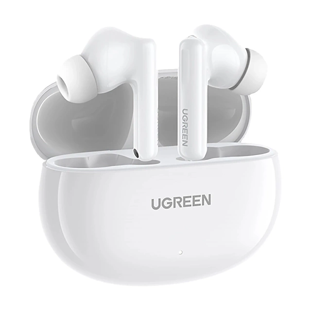 Slúchadlá UGREEN HITUNE T6 ANC BT 5.3 IPX5 USB-C BIELY KÁBEL