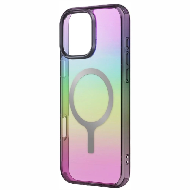 Etui do iPhone 16 Pro UNIQ Iridescia MagClick Czarny