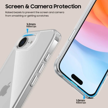 Чохол для iPhone 16e Tech-Protect FlexAir Hybrid Clear