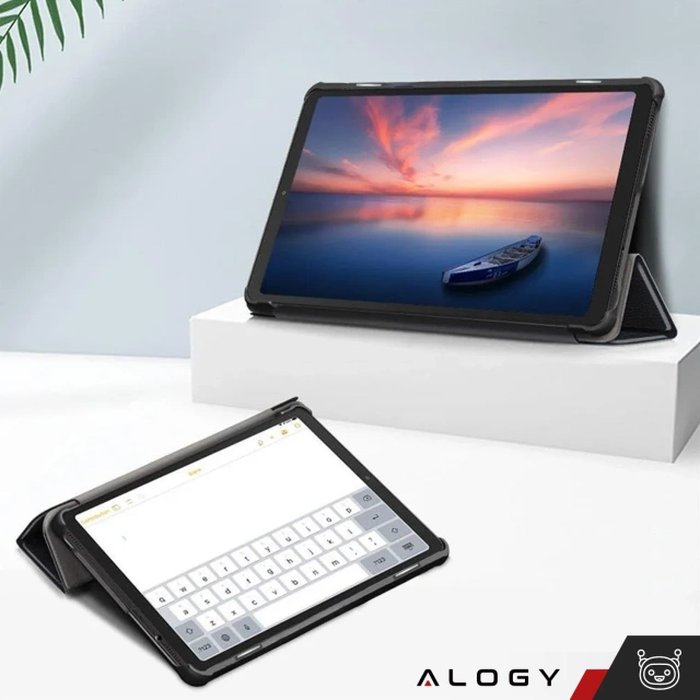 Lenovo Tab M10 3gen 3 GEN 10.1 2022 TB328FU TB328XU Tablet Case Alogy Book Cover Gray