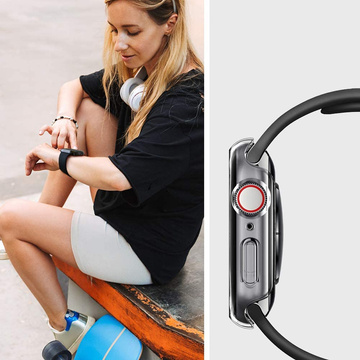Etui Spigen Thin Fit pre Apple Watch Series 4/5/6/SE 40 mm Crystal Clear