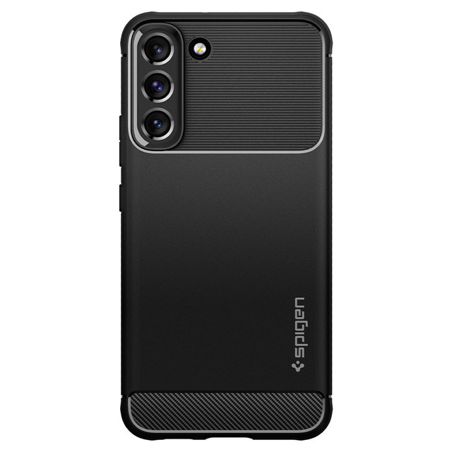 Pouzdro pro Samsung Galaxy S22 pouzdro Spigen Rugged Armor Matte Black Glass