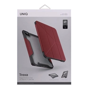 Чохол UNIQ Trexa iPad Pro 11 "2021/2020 Antimicrobial red / red