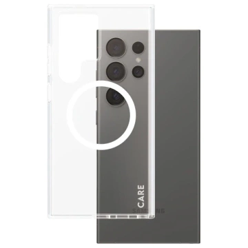 Etui do Samsung Galaxy S24 Ultra CARE by PanzerGlass Flagship QI Case Transparent