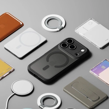 Etui do iPhone 17 Pro Ringke Fusion Bold Magnetic MagSafe Matte Black