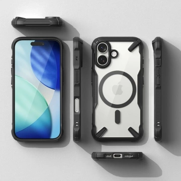 Etui Ochronne do iPhone 17 Ringke Fusion X Magnetic MagSafe Black