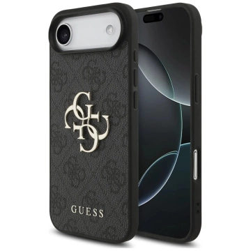Etui Guess Hardcase 4G Big Metal Logo do iPhone 17 Air  czarne
