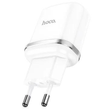 HOCO USB A QC3.0 3A 18W N3 nástenná nabíjačka biela