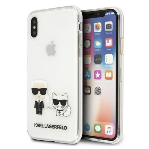 Etui Karl Lagerfeld KLHCPXCKTR do pevného obalu Apple iPhone X/Xs Karl