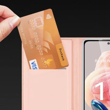 Чохол Dux Ducis Skin Pro для Xiaomi Redmi Note 12 Cover Flip Card Wallet Stand Gold