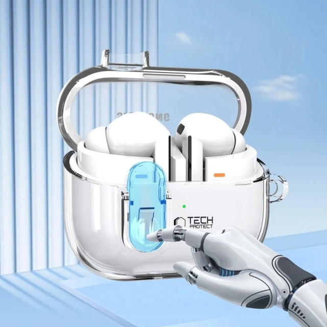 Ochranné pouzdro Flexair pro Samsung Galaxy Buds 3 / 3 Pro Clear