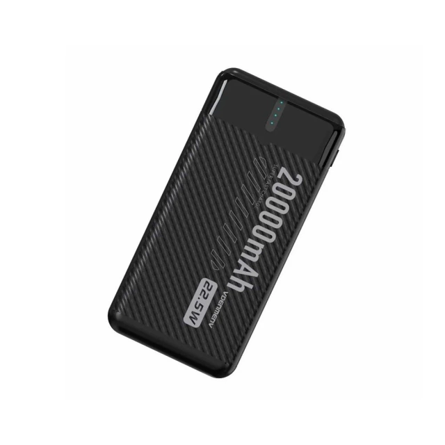 POWERBANK DENMEN EMERGENCY BATTERY BLACK 20000mAh DP41 USC TYPE-C