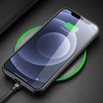 Kryt pouzdra Dux Ducis Fino pokrytý nylonovým materiálem iPhone 13 mini zelený