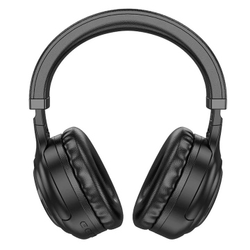 HOCO W48 LED RGB Bluetooth Wireless On-Ear Headphones Black