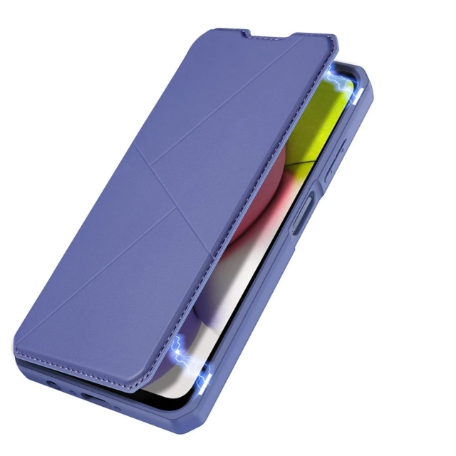 DUX DUCIS Skin X holster cover with flip cover for Samsung Galaxy A03s blue