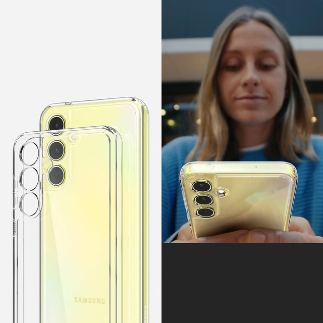 Etui Spigen Ultra Hybrid do Samsung Galaxy A35 5G Crystal Clear