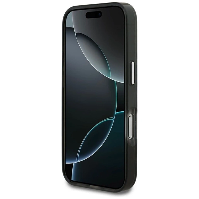 Etui Ochronne do iPhone 17 Pro Max Karl Lagerfeld IML KL Monogram MagSafe Czarny