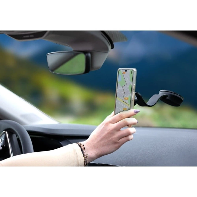 Forcell Magnetic Flexible Car Holder 20 cm 2 in 1