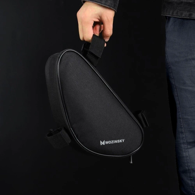 Wozinsky bicycle frame bag 1.5 l black (WBB11BK)