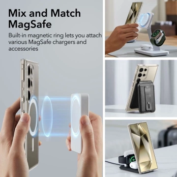 Etui ESR CH Halolock Magsafe pro Samsung Galaxy S24 Ultra Clear