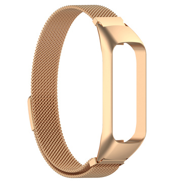 Milánsky náramok Alogy remienok z nerezovej ocele pre Samsung Galaxy Fit 2 SM-R220 Gold