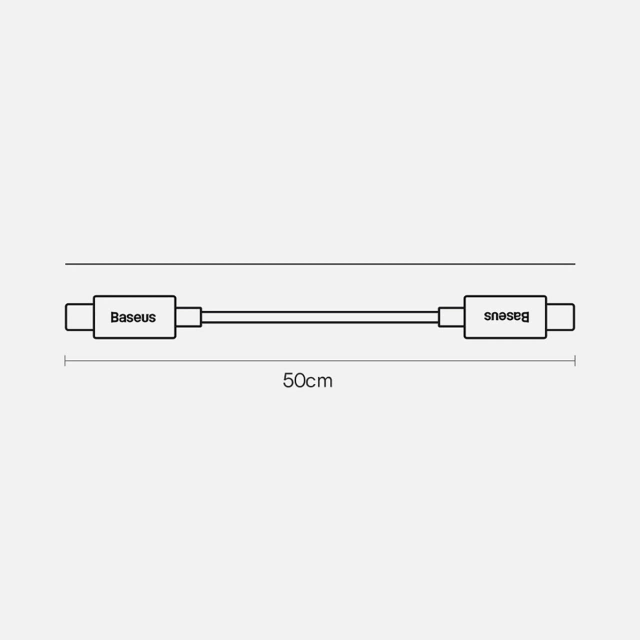 Baseus Magnetic Bracket 10000mAh 20W power banka s MagSafe - modrý USB-C kábel 60W 0,5m