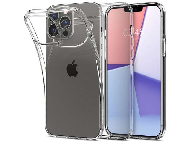 Чохол Spigen Liquid Crystal для Apple iPhone 13 Pro Crystal Clear Glass