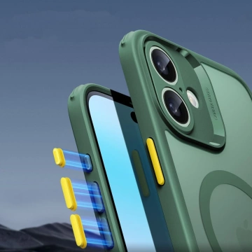 Etui ESR Classic Pro Set MagSafe iPhone 16 Zielony FROSTED GREEN