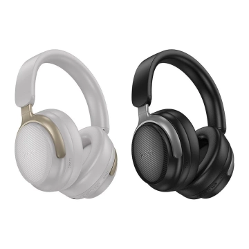 Bezdrôtové bluetooth slúchadlá HOCO ANC W53 Plus sivé